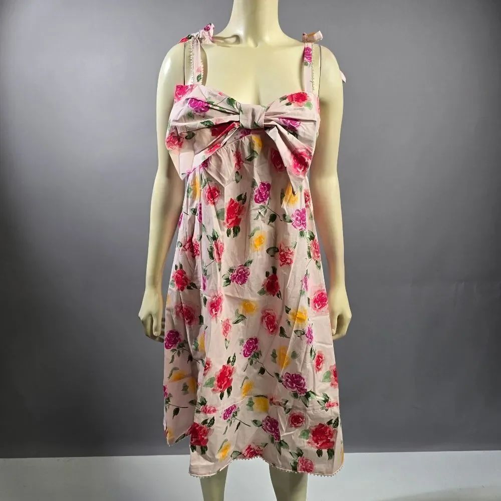 Wildfox Floral Pink Dress R8
